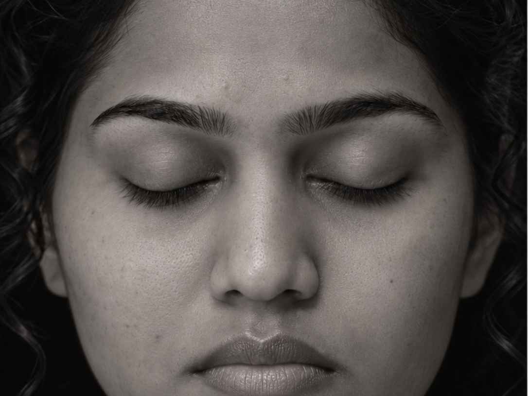A person at rest